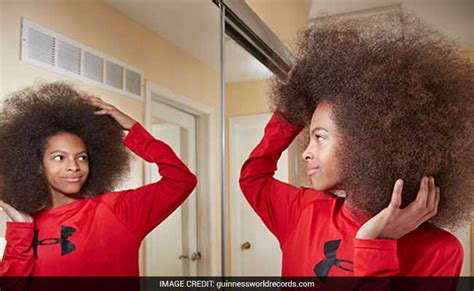 Many women find long hairstyles to be the ideal look for them. 13-Year-Old Boy With World's Largest Afro Sets Guinness Record
