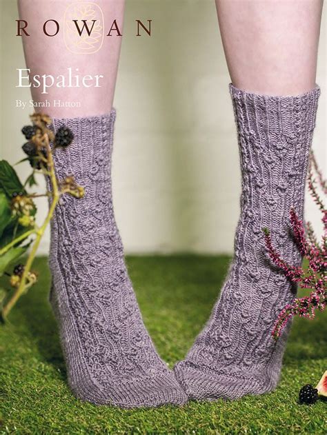 Maybe you would like to learn more about one of these? Espalier Pattern | Sock yarn, Socks women, Knitting