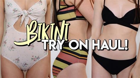 Bikini Try On Haul 2019 Youtube