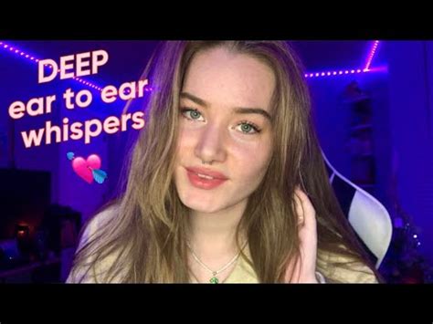 ASMR Breathy Ear To Ear Whispers Festive Trigger Words And Tongue Clicking YouTube