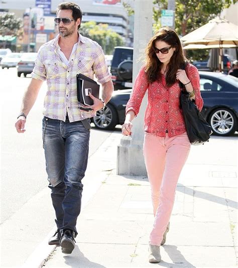 Los angeles on april 27, 2010. Graphic Artist Peter White Dates Wife Michelle Monaghan