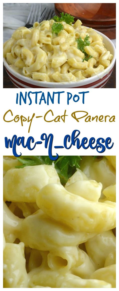 Maybe you would like to learn more about one of these? Copy Cat Panera Mac N Cheese In the Instant Pot