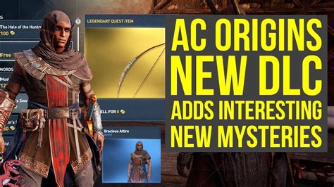 Assassin S Creed Origins DLC Adds NEW MYSTERIES Assassin S Creed