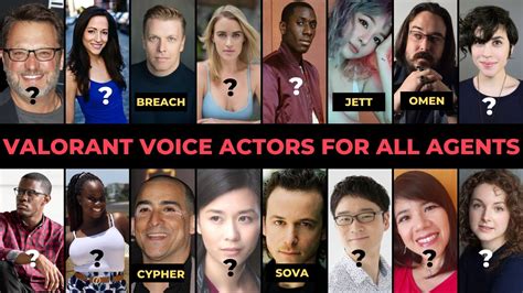 New All 10 Valorant Voice Actors In Real Life Valorant Agent Voice