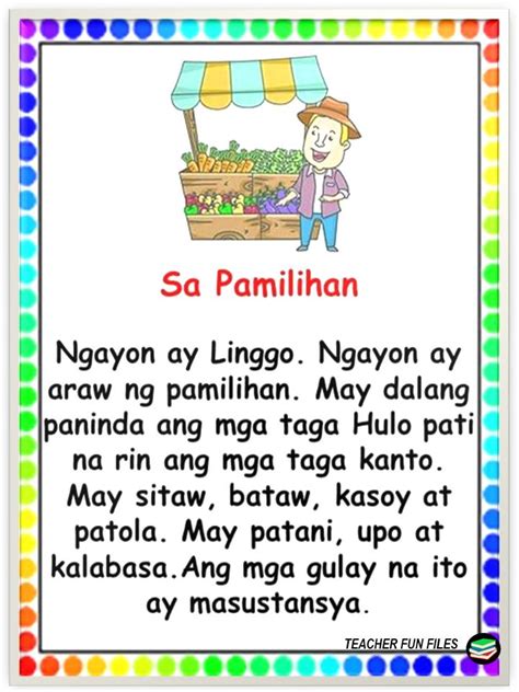 Free Filipino Reading Comprehension By Oliotopia Tpt Pin On Ram