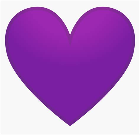 Purple Heart Icon Emoji Purple Heart Hd Png Download Kindpng