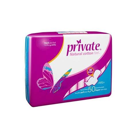 buy online private maxi pocket sanitary pads super carton of 300 pcs in uae