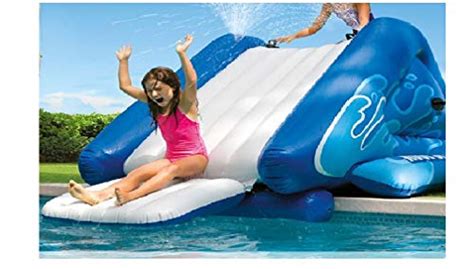 New Intex Kool Splash Inflatable Swimming Pool Water Slide 58849ep Wantitall