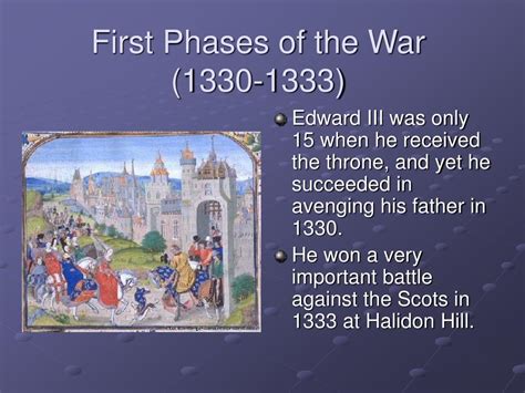 Ppt The 100 Years War Powerpoint Presentation Free Download Id4306280