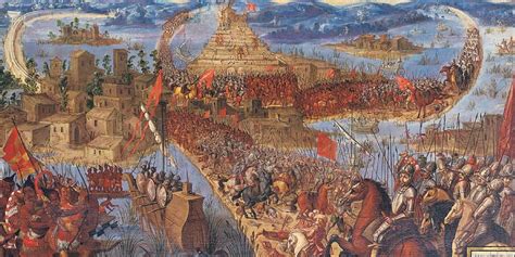 Una Visión Inédita De La Caída De Tenochtitlan Un Asedio Naval En