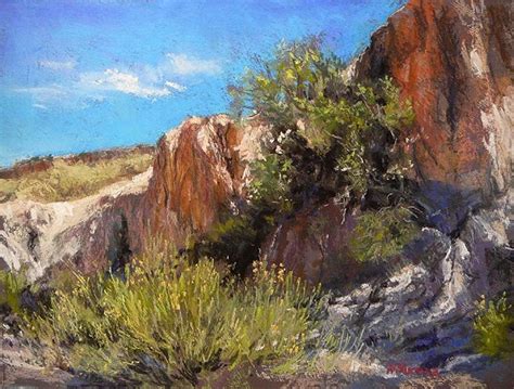 Margi Lucena Portfolio Of Works Paintings Pastel Landscape Desert