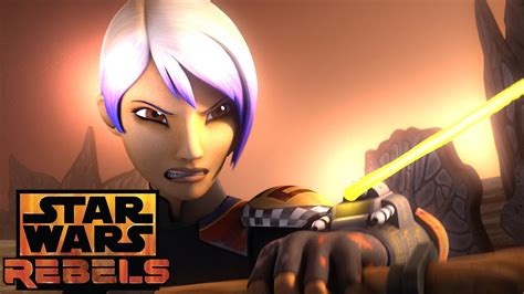 Training Sabine Star Wars Rebels Disney Xd Youtube