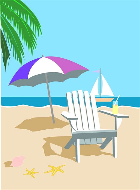 Cartoon Beach Scene Clipart 20 Free Cliparts Download Images On