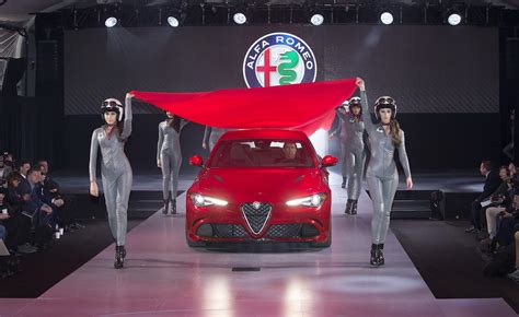 La Woman Sexy Alfa Romeo Giulia Hits The Floor Carscoops