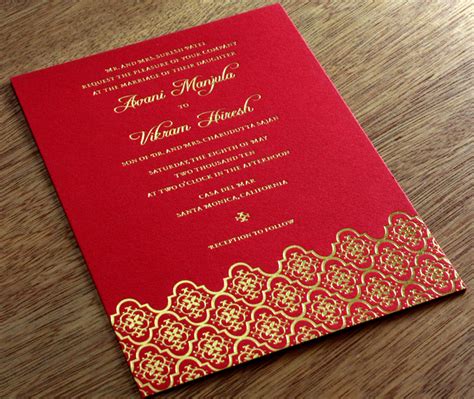 Hindu Wedding Invitation Card Designs Indian Themes Hindu Inspiration