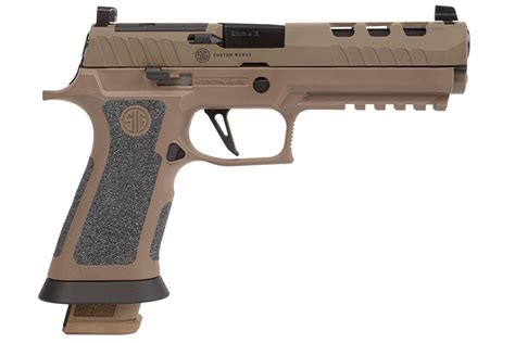 Sig Sauer P320xfive Dh3 9mm Pistol With Coyote Tan Finish For Sale
