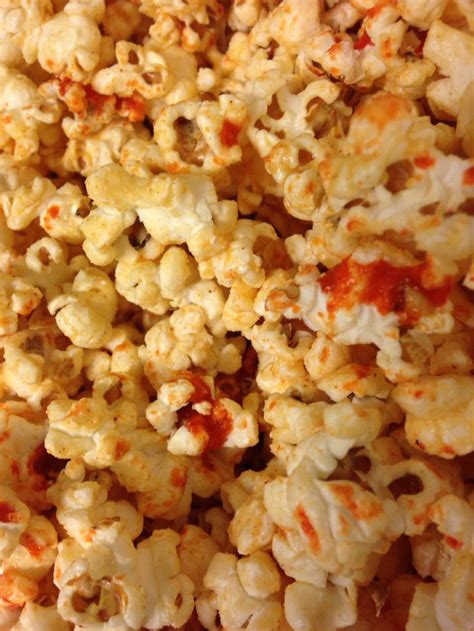 Sriracha Honey Popcorn Food Honey Popcorn Snack Recipes