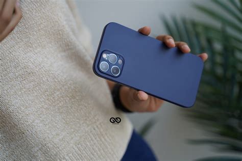 Drop Protection Blue Minimal Case For Iphone 12 Pro Max Starelabs India