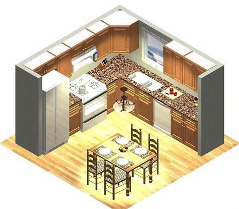 10x12 Kitchen Design Ideas Small Kitchen Layouts Kitchen Designs