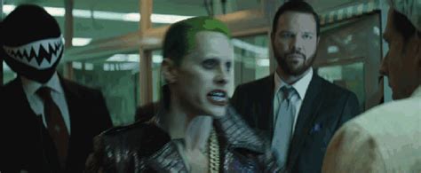 The way stone is playing the villain also has hints of joker and harley quinn, leaning into the madness of the character and upping the dramatics now, of course, this is just a trailer, and we're all aware that movies aren't always best represented by their trailers. SUICIDE SQUAD: These Are the Joker and Harley Quinn GIFs ...