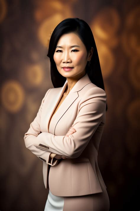 Lexica Photo Woman Side Portrait Middle Age Asian Professional