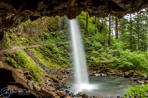 Upper Horsetail Falls Columbia River Gorge © Jay Moore Photography