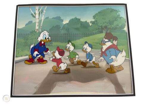 Disney Ducktales Scrooge Mcduck Animation Production Cel 4552798873