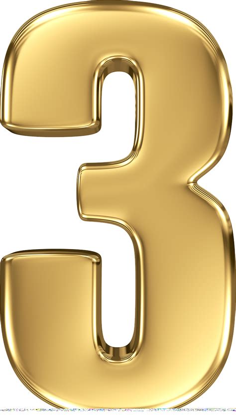 Number 3 Png Images Transparent Background Png Play