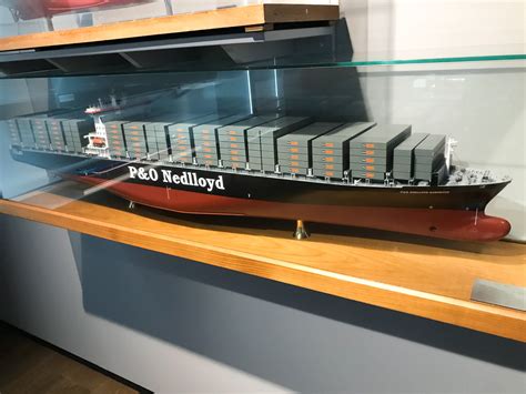 Model Of A Container Ship Amsterdam Maritime Museum 2017 Flickr