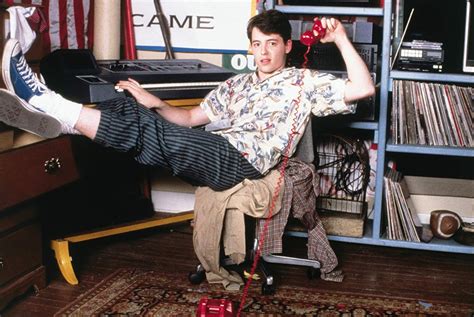 Matthew Broderick In Ferris Buellers Day Off 1986 Ferris Bueller