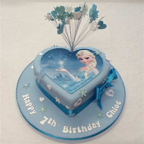 Maybe you would like to learn more about one of these? Heart Shaped Frozen Cake - Girls Birthday Cakes ...