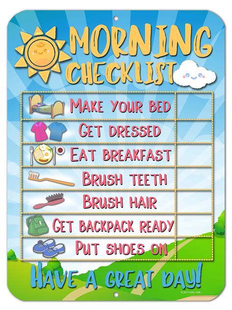 Buy Honey Dew Ts Daily Morning Routine Reward Chart For Kids And