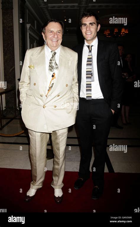 Barry Humphries And His Son Oscar During A Party To Celebrate The 180th