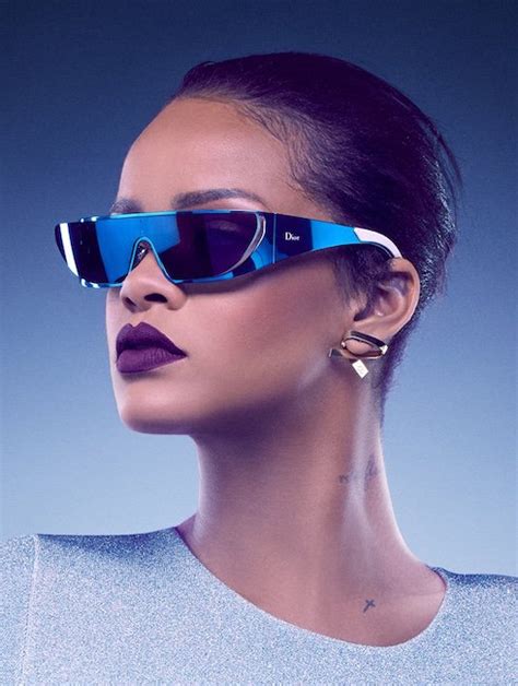 fashion killa rihanna teams up with dior for retro futuristic shades photos mojidelano