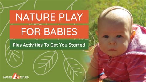 Nature Play For Babies And How To Take Your Baby Outside Today Youtube