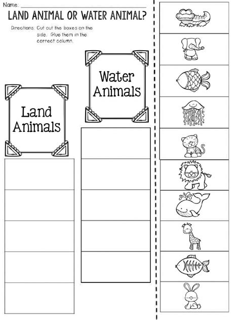Grade R Worksheets Animal Worksheets Science Worksheets Science