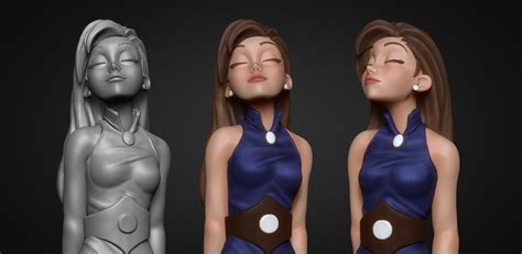 3d art disney style character modeling style