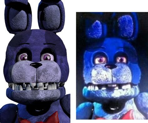 Fivenightsatfreddys Unwithered Bonnie Fnaf Clipart Large Size Png My