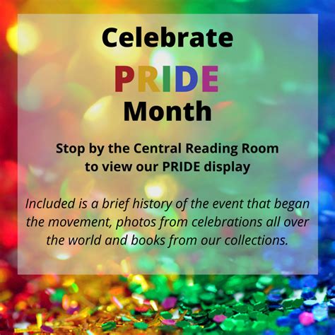 Love Who You Love The University Libraries Celebrates Pride Month Stony Brook University