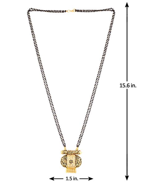 Traditional Gold Plated Mangalsutra Voylla