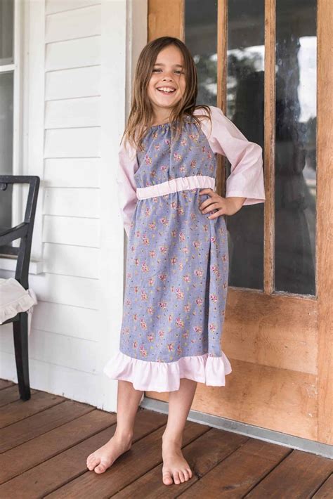 Peasant Dress Pattern For Girls Farmhouse On Boone