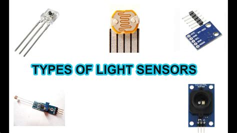 Light Sensor Different Types Of Light Sensor In 2016 Youtube