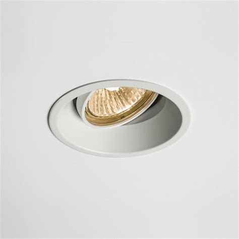 Downlights Minima 230v Adjustable Downlight With A White Finish