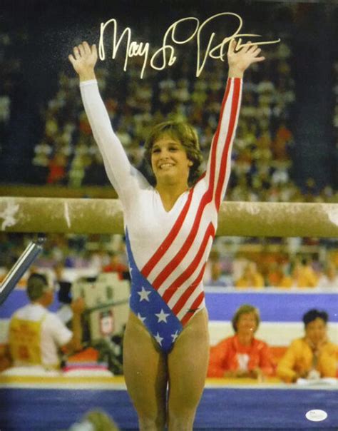 Mary Lou Retton Autographedsigned Usa Olympics 16×20 Photo Jsa 14517