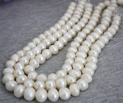 Giant Baroque Pearlscultured Freshwater Pearl White Etsy