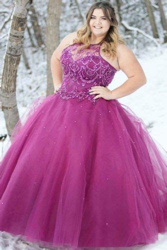 Buy Purple Prom Dress Plus Size In Stock