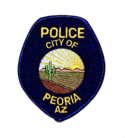 City Of Peoria Police Patchinsigniaonlinees