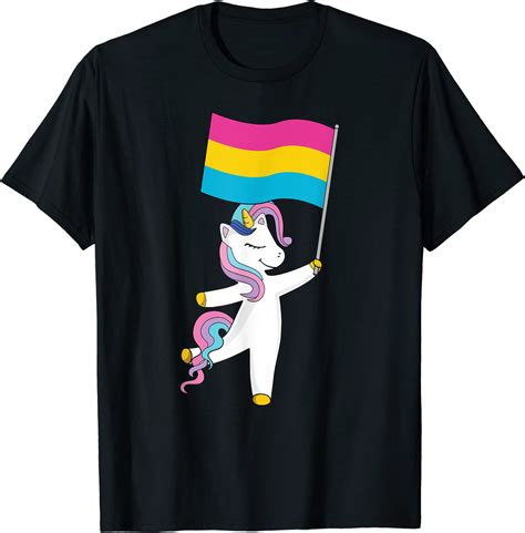Amazon Com Pansexual Flag Unicorn Pride Lgbtqia Nonbinary Gender Pan T