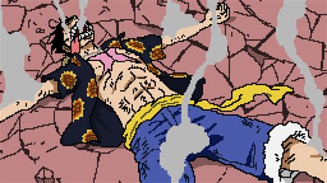 Pixilart One Piece Luffy In Pain By Woof1woof1me1ca