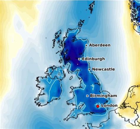 Uk Snow Forecast Map 10c Deadly Deep Freeze To Continue Latest Met Office Warnings Weather